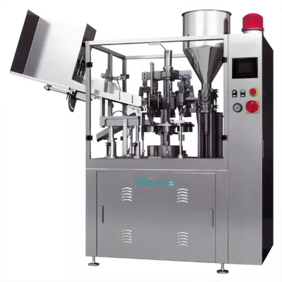 Diş Macunu Tüp Dolum Ve Kapama Makinesi 220V / 380V Yarı Otomatik