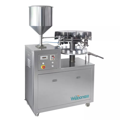 Diş Macunu Tüp Dolum Ve Kapama Makinesi 220V / 380V Yarı Otomatik