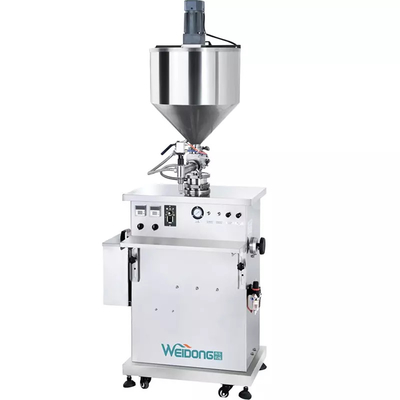 Paslanmaz 316L Dikey Dolum Makinesi, 50HZ Yarı Otomatik Sıvı Dolum Makinesi