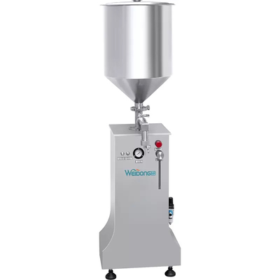 Paslanmaz 316L Dikey Dolum Makinesi, 50HZ Yarı Otomatik Sıvı Dolum Makinesi