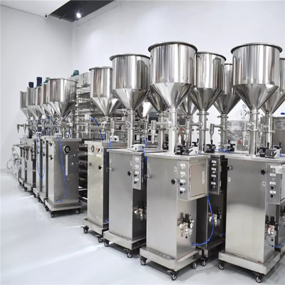 Paslanmaz 316L Dikey Dolum Makinesi, 50HZ Yarı Otomatik Sıvı Dolum Makinesi