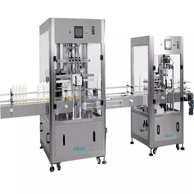 Sıvı Sızdırmaz Antipas İçin 2 Kafa Kozmetik Otomatik Dolum Makinesi