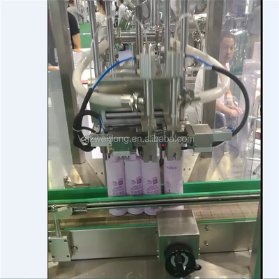 CE 4000BH Gazlı Dolum Makinesi, Paslanmaz Çelik Şampuan Şişesi Doldurucu