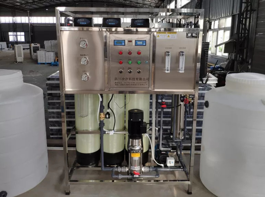 500L Antirust RO Su Arıtma Makinesi Arıtma Giriş Çapı 1000mm