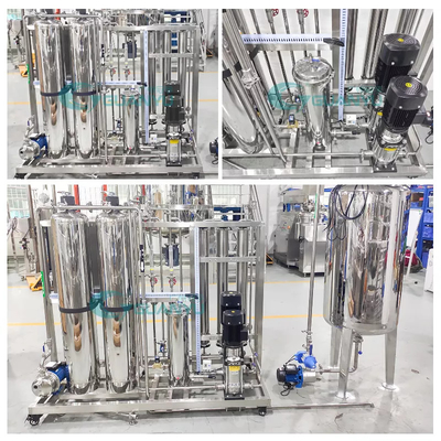 500L Antirust RO Su Arıtma Makinesi Arıtma Giriş Çapı 1000mm