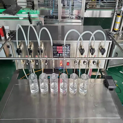 Sıvı Şişe 10-5000g İçin Paslanmaz 380V Otomatik Dolum Makinesi
