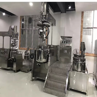 Kimyasal Homojenleştirici Emülgatör Karıştırıcı, Otomatik Losyon Karıştırıcı Makinesi Kozmetik