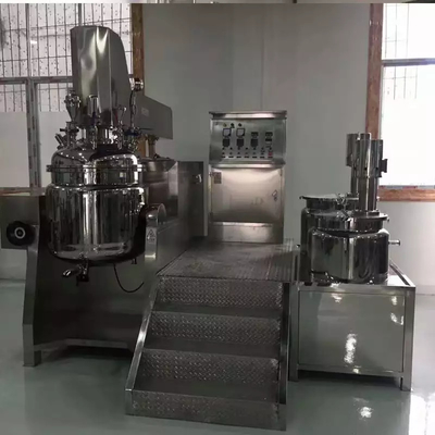Pnömatik Losyon Kozmetik Emülgatör Karıştırıcı 50 Litre SUS304 SUS316
