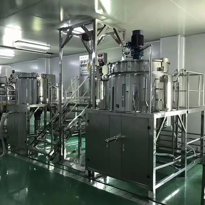 Pnömatik Losyon Kozmetik Emülgatör Karıştırıcı 50 Litre SUS304 SUS316