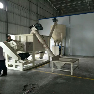 Kimyasallar İçin Kararlı 45KW Paslanmaz Kuru Toz Karıştırma Makinesi