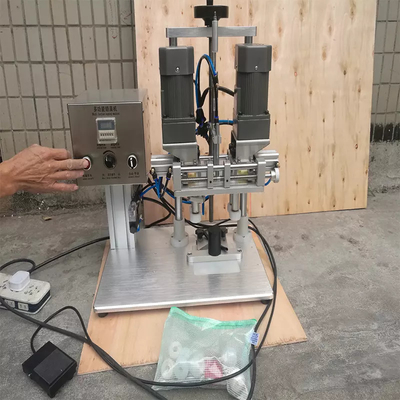Şişeler İçin Paslanmaz 60W Vidalı Kapak Makinesi Çok Amaçlı