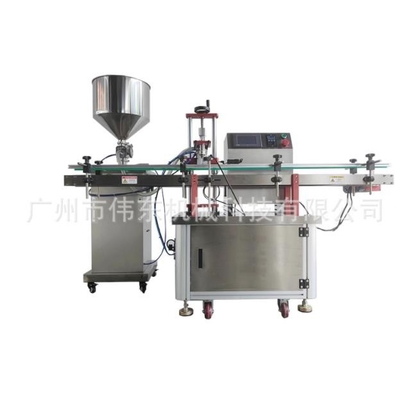 Paslanmaz Çelik Kozmetik Sıvı Doldurma Makinesi 10-1000ml 50 Şişe / Dakika