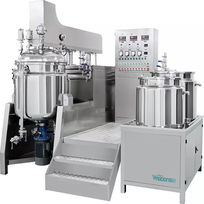 220V PLC Kozmetik Homojenleştirici Karıştırıcı, Paslanmaz Losyon Homojenizatör Makinesi
