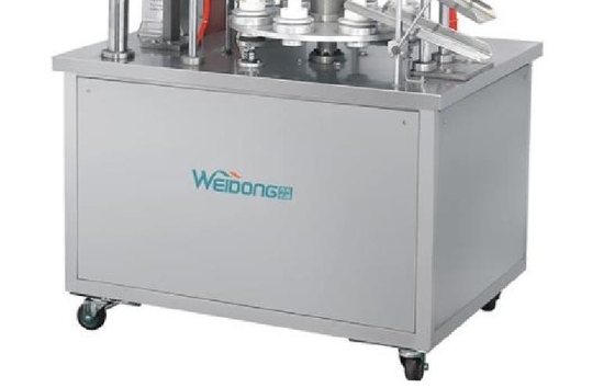 1.5KW Kararlı Tüp Dolum ve Kapama Makinesi Paslanmaz Yarı Otomatik
