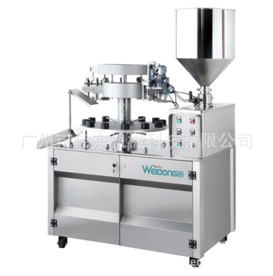 PLC Denetimli Tüp Doldurma ve Sıfırlama Makinesi 20-60pcs/Min Hava tüketimi 0.3m3/Min