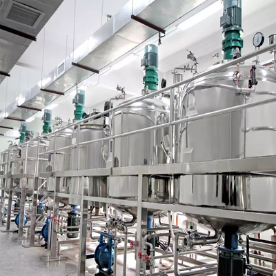 2.2KW SUS304 Parfüm Üretim Ekipmanları Karıştırma Tankı Çok Amaçlı