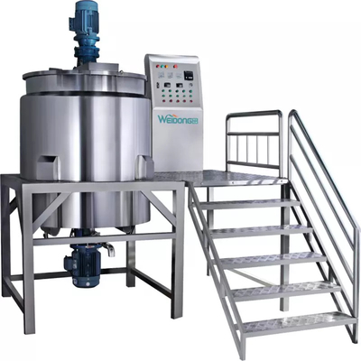 2.2KW SUS304 Parfüm Üretim Ekipmanları Karıştırma Tankı Çok Amaçlı
