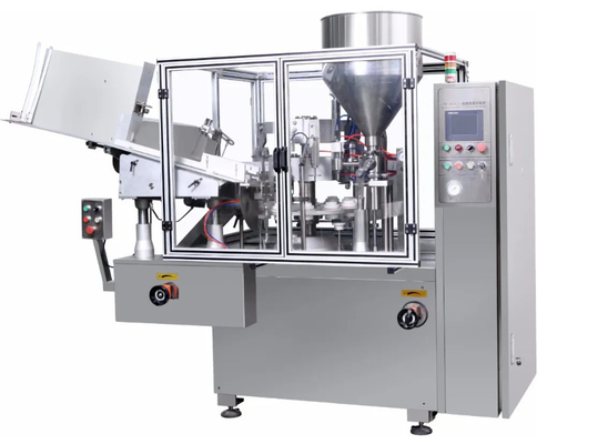 220V 50Hz Plastik Doldurma ve Damplama Makinesi İçecek Gıda Tıbbi Paketleme