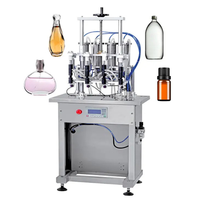 Yarı Otomatik Parfüm Dolum Makinesi Parfüm Üretim Hattı 12000BPH