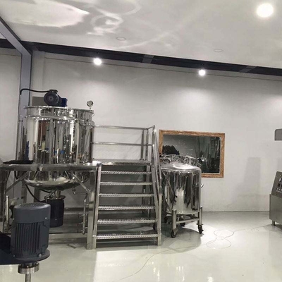 Kozmetik Yapıştır için SUS304 316 Vakum Homojenleştirici Emülgatör Karıştırıcı
