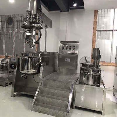 Kozmetik Yapıştır için SUS304 316 Vakum Homojenleştirici Emülgatör Karıştırıcı