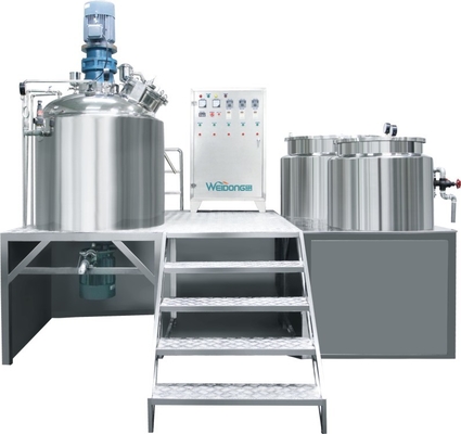 5.5kW 5000L Kozmetik Emülgatör Mikser Makyaj Üretim Hattı
