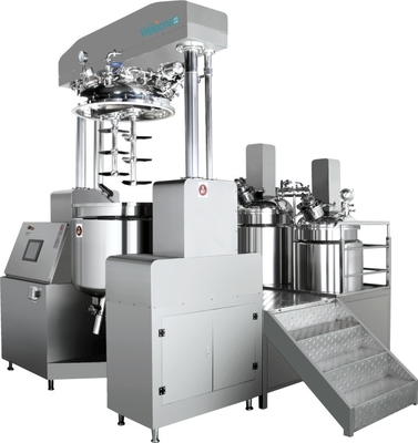 PLC kontrolü ile paslanmaz çelik kozmetik emulsif karıştırıcı 5000L kapasite