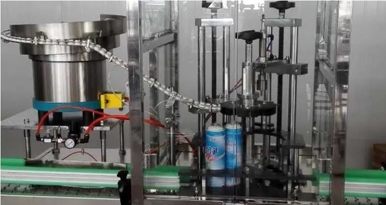 Aerosol Otomatik Dolum Üretim Hattı İçin 300ml Otomatik Dolum Makinesi