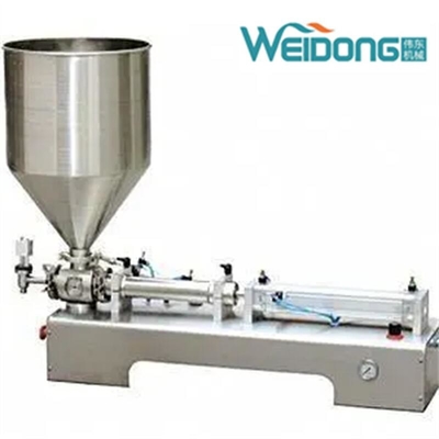 Su Krema Yarı Otomatik Yatay Dolum Makinesi 10ml-5000ml