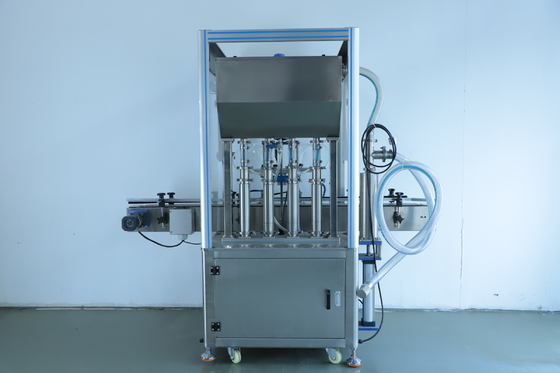 10 Kafa Otomatik Dolum Makinesi 0.6Mpa Hava Basıncı 10-1000ml Hacim