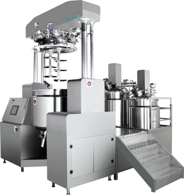 2.2-30KW Güç PLC Kontrollü Paslanmaz Çelik Kozmetik Emülgatör Karıştırıcı