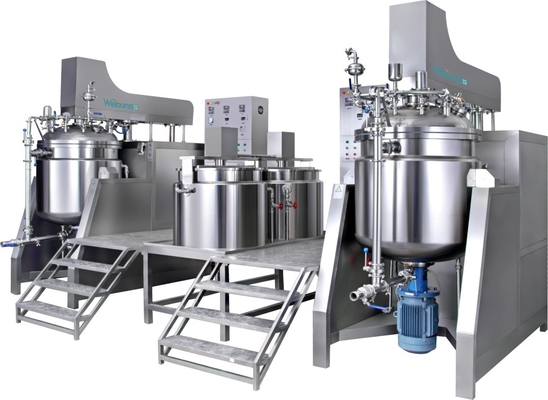Vakum Sistemi Isıtmalı 50L-2000L Kozmetik Emülgatör Karıştırıcı