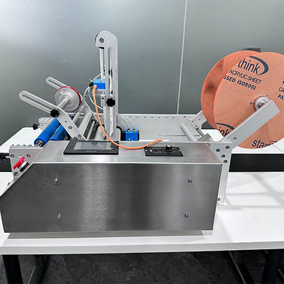 Endüstriyel Yuvarlak Şişe 220V 50HZ Dolum Kapatma Etiketleme Makinesi
