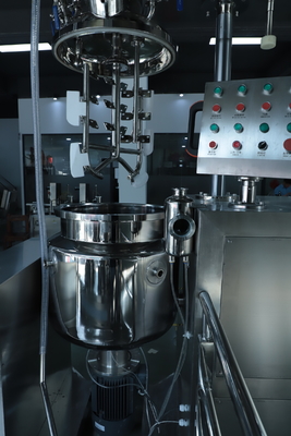 Özel boyut vakum homogenizer emülsiyon makinesi Yüksek güvenlik seviyesi