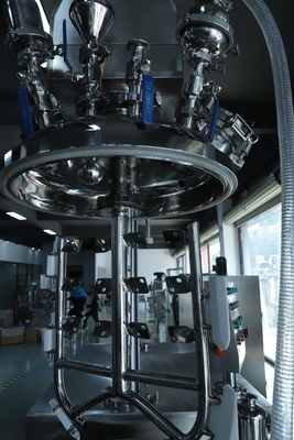 Özel boyut vakum homogenizer emülsiyon makinesi Yüksek güvenlik seviyesi