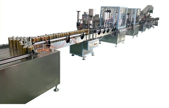 Yüz Maskesi için Paslanmaz Çelik Aerosol Otomatik Dolum Üretim Hattı