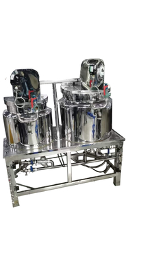 PLC Kontrolü SS Karıştırma Kapasitesi 50-5000L Buhar Elektrikli Sıcak Yağ Isıtma
