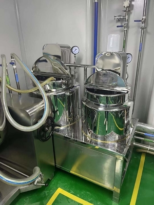 Kozmetik Krem 10L Laboratuvarı İçin Sabit Vakumlu Karıştırıcı Emülgatör