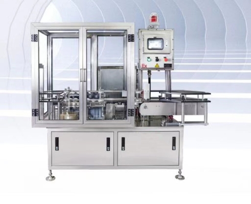 PLC Aerosol Doldurma Makinesi İki Birim Yüksek Hızlı Üretim hattı