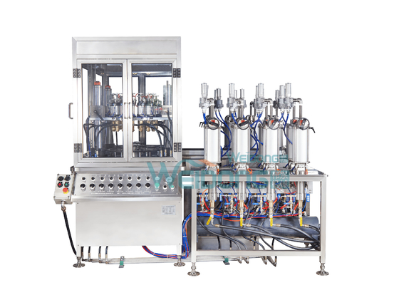 Yüz Maskesi için Paslanmaz Çelik Aerosol Otomatik Dolum Üretim Hattı