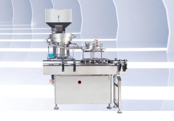 Paslanmaz çelik otomatik doldurma makinesi 20-700 ml özelleştirilebilir 40-70 şişe / dakika