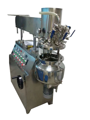 Kozmetik Krem 10L Laboratuvarı İçin Sabit Vakumlu Karıştırıcı Emülgatör