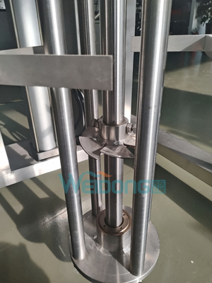 5L-2000L Kozmetik Emulsif Karıştırıcı 0.37kw-15kw Motorlu Taşınabilir Pnömatik kaldırma ile