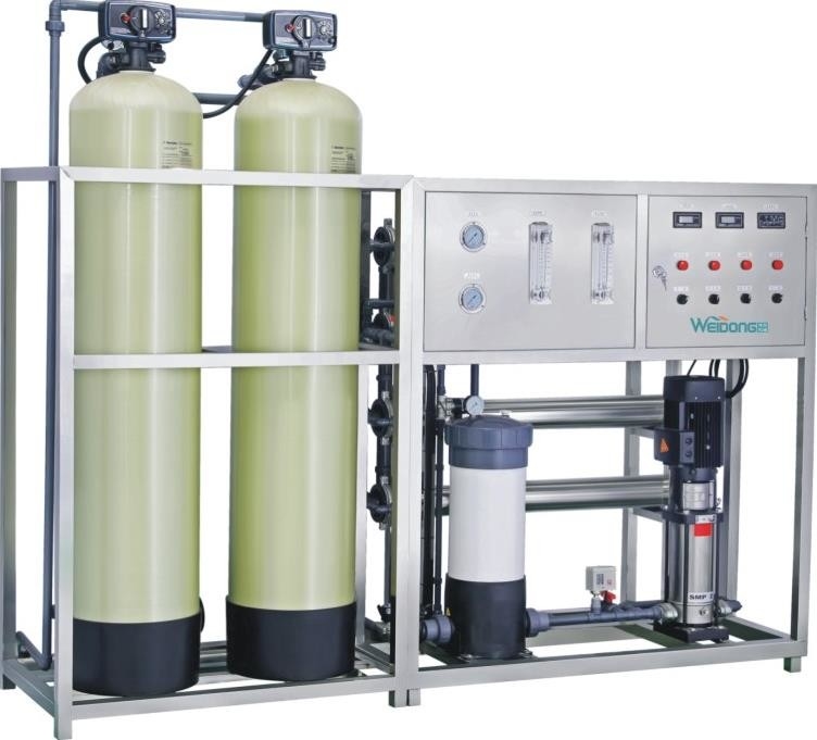 İçme ve Kimyasal Üretim İçin 2.5kw 50000L / Saat RO Su Arıtma Makinesi